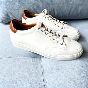 Peter Millar White Leather mens shoe size 10.5